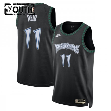 Dres Minnesota Timberwolves Naz Reid Nike 2025-26 Classic Edition Crno Swingman - Dječji